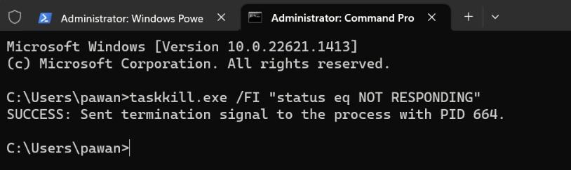 Run command