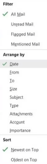 Newest on Top option