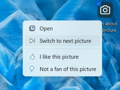 Switch to next picture