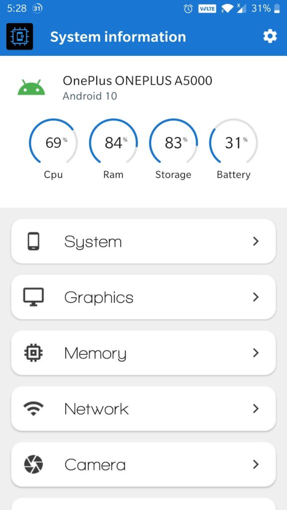 System Information