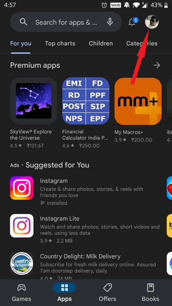 Update The Apps