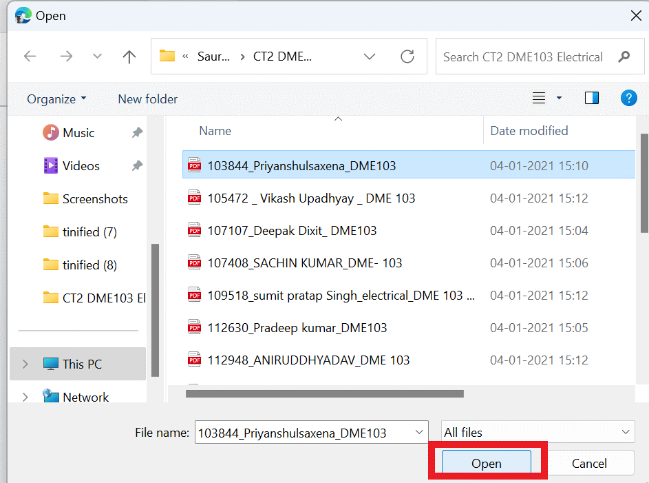 Upload the PDF file