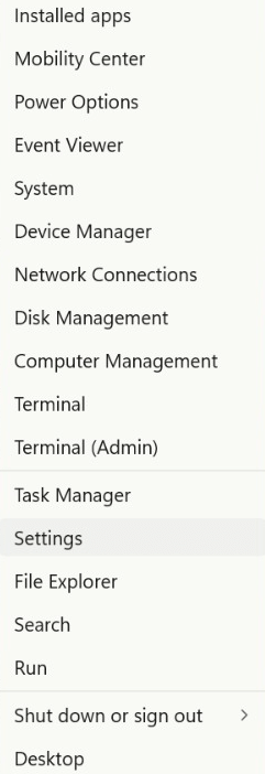 Windows icon in the taskbar