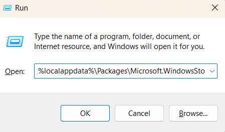 Windows run