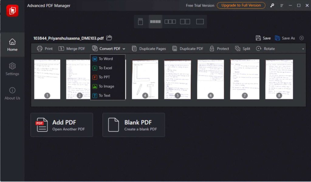 editing your PDF document