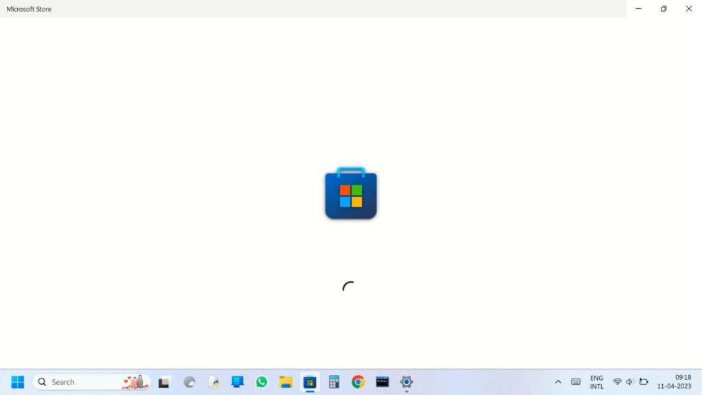 open Microsoft Store
