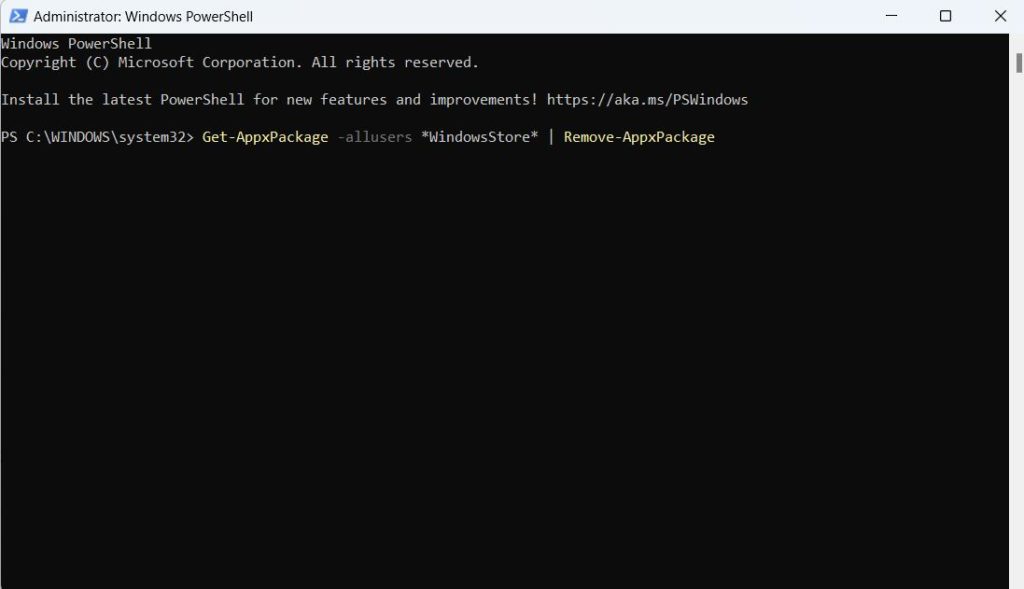 windows powershell