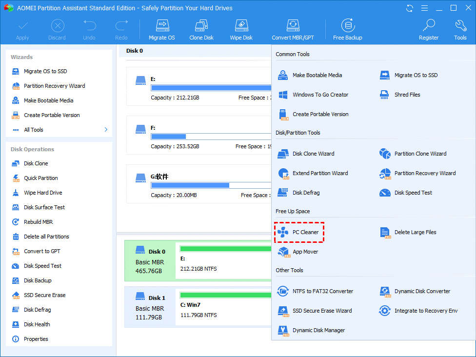 AOMEI Partition Assistant Standard