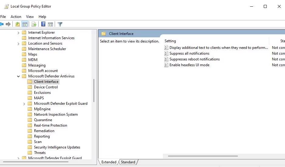 Enable headless UI mode
