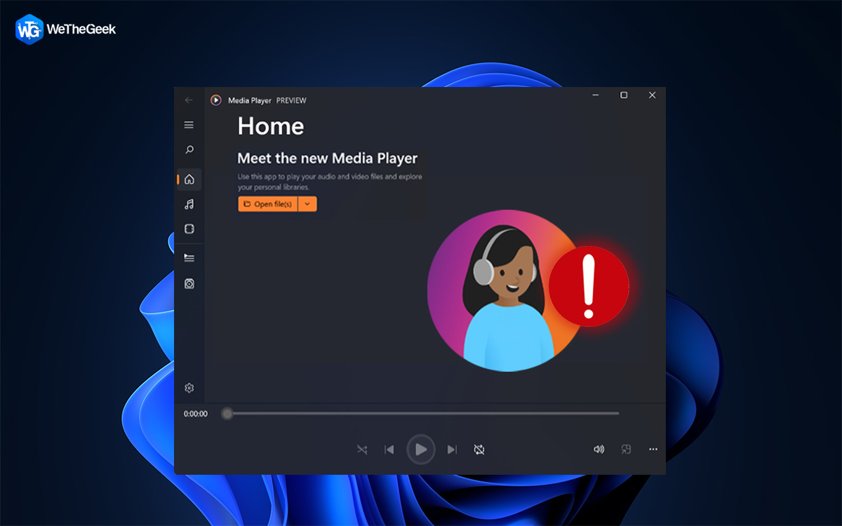 How To Fix The Media Player App When It Stops Working On Windows 11