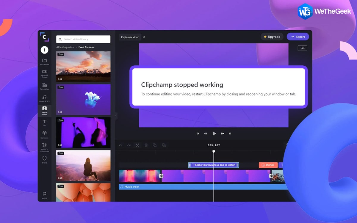 Clipchamp App Not Working On Windows? Try These 6 Fixes!