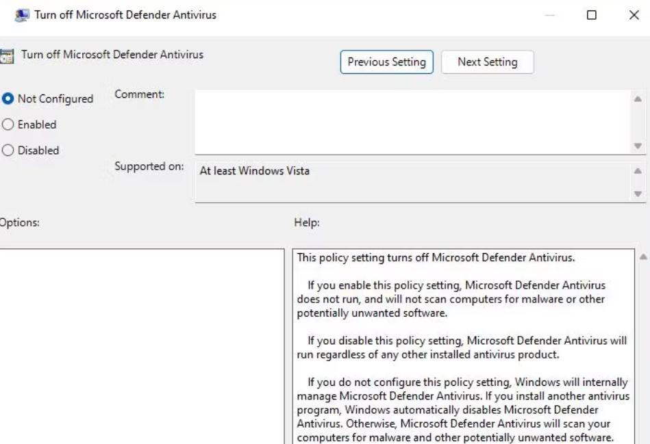 Microsoft Defender Antivirus