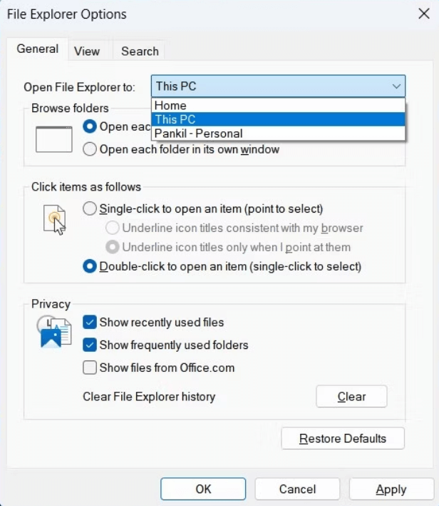 Open File Explorer