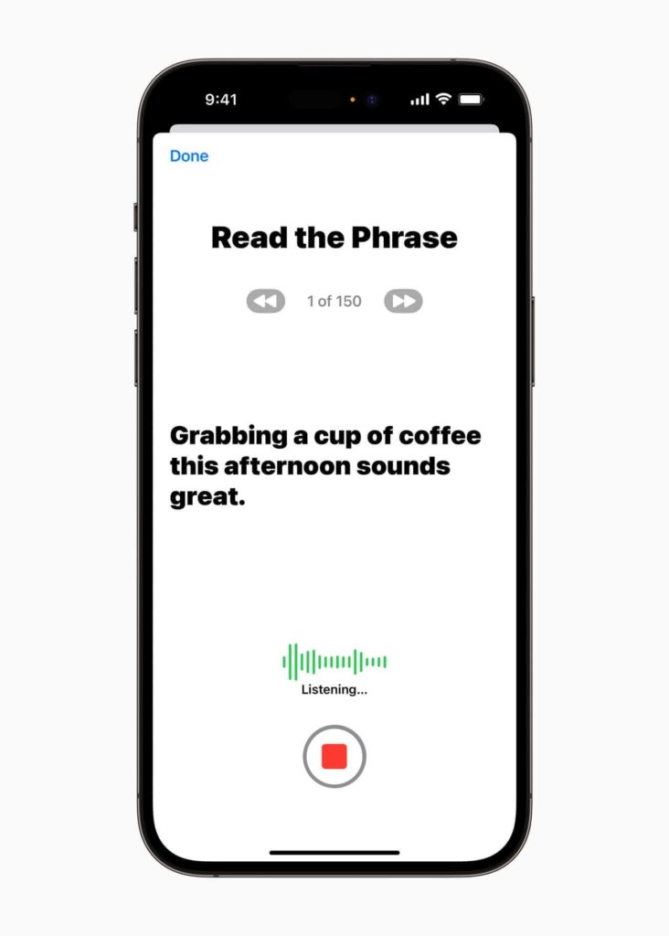 Personal Voice Advance Speech