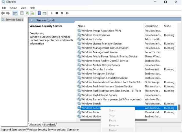 Services