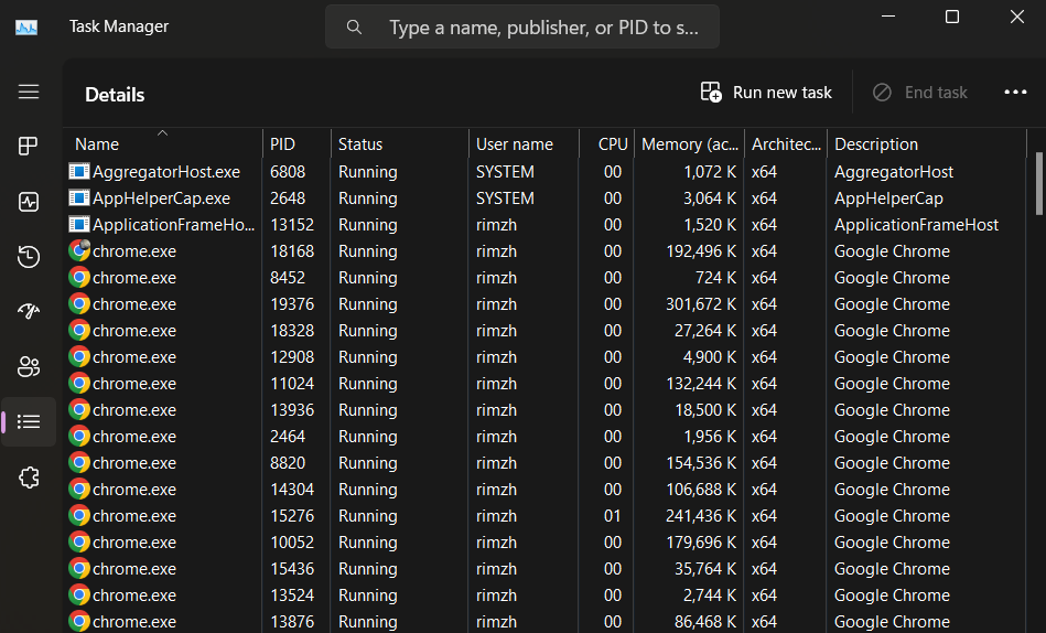 Task manager