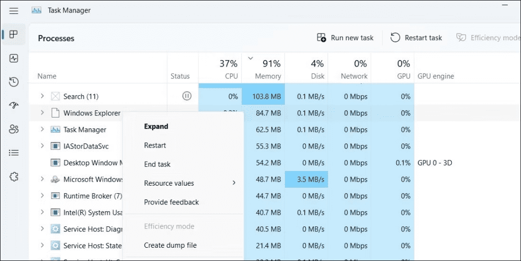 Windows Explorer