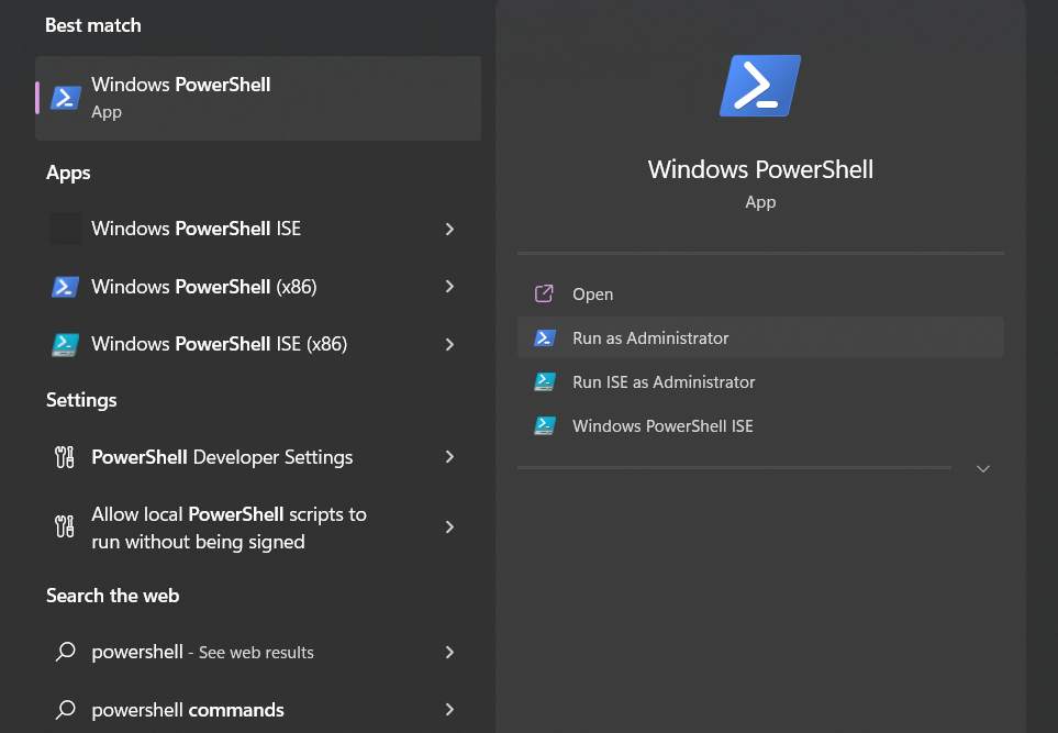 Windows PowerShell