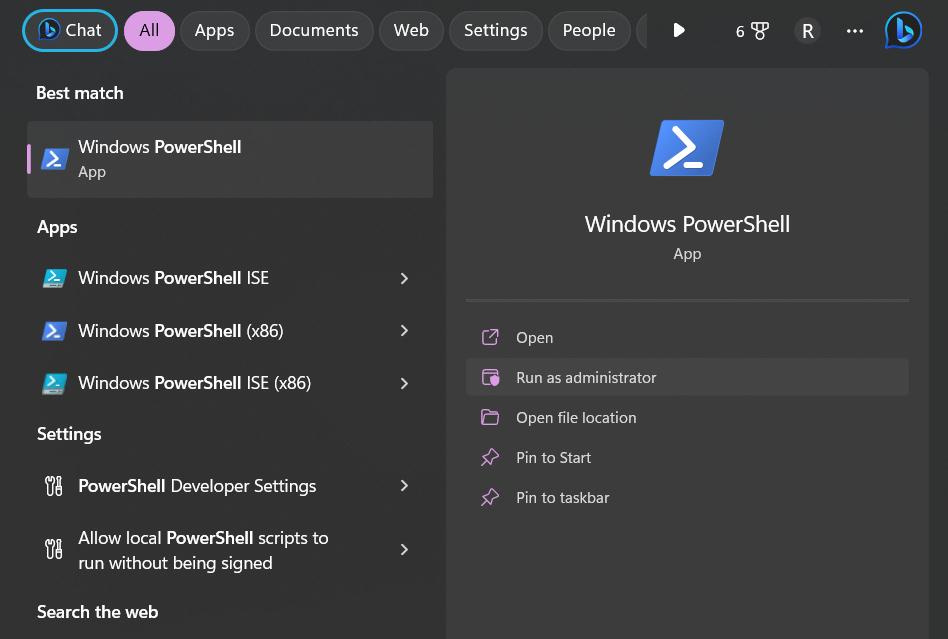 Windows PowerShell