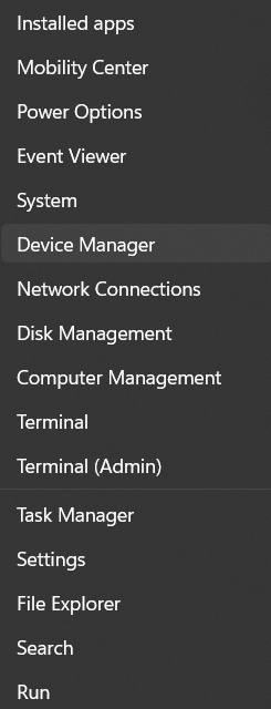 Device Manager