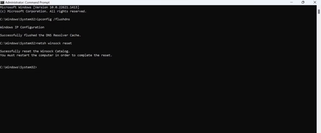 ipconfig