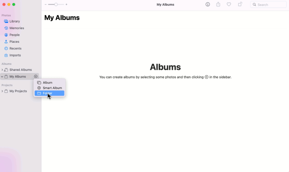 subsequently create sub-folders
