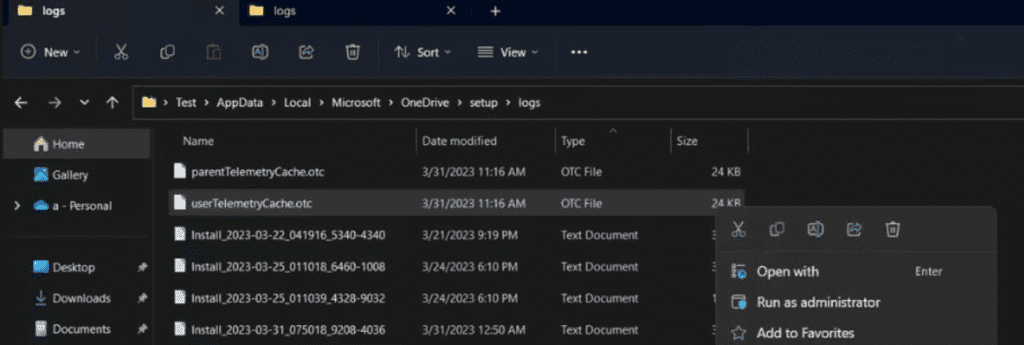 userTelemetryCache