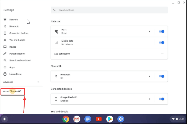 About ChromeOS