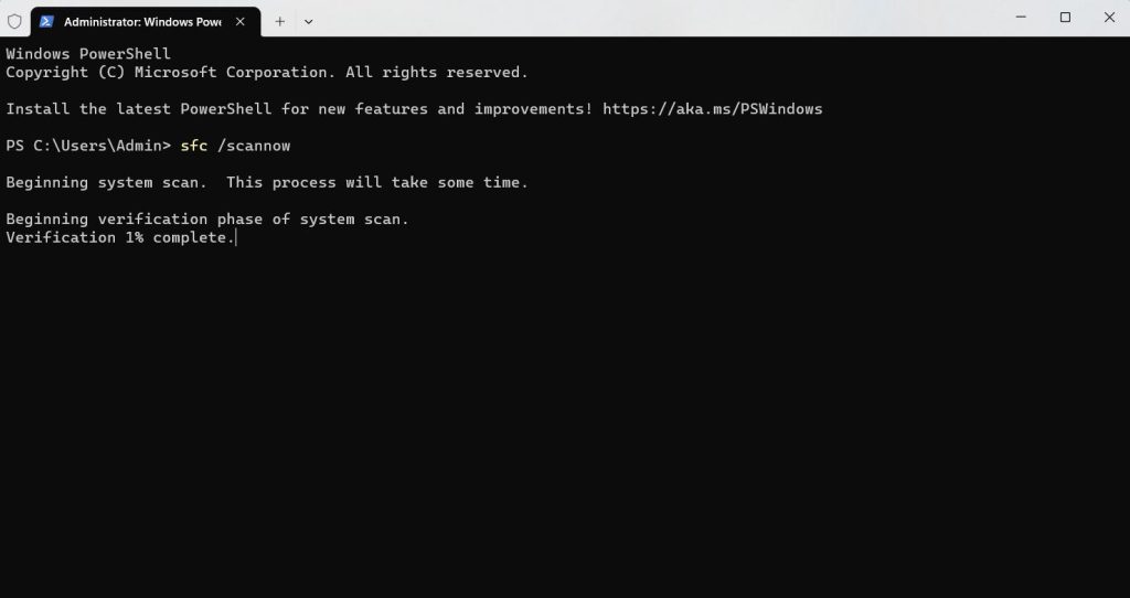 Administrative Powershell