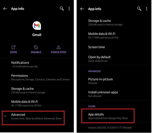 App info icon