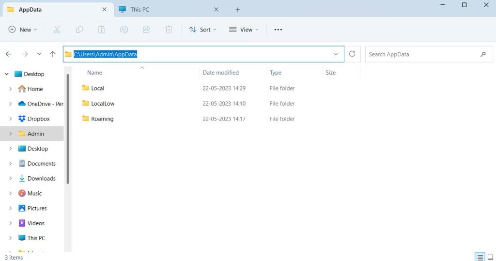 AppData