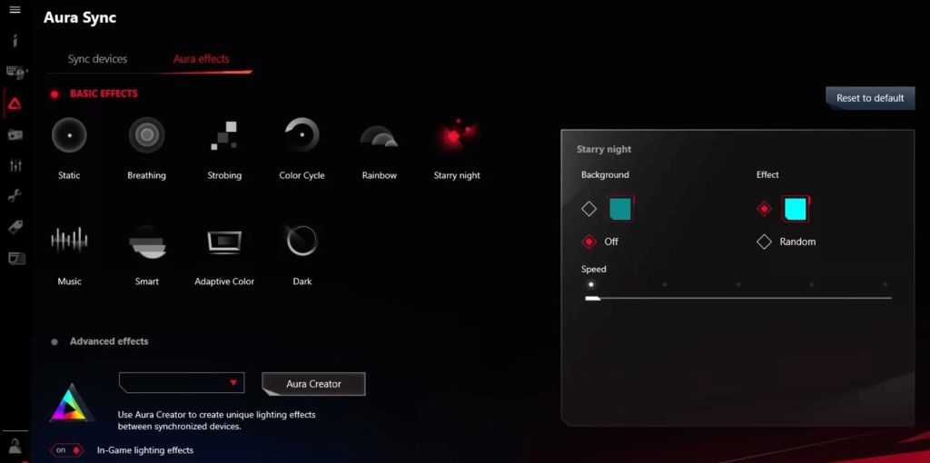 Asus Aura Sync
