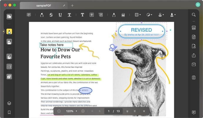 Comprehensive PDF Annotation