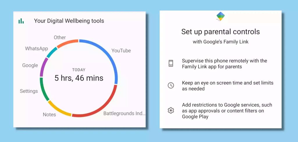 Digital Wellbeing & Parental Controls