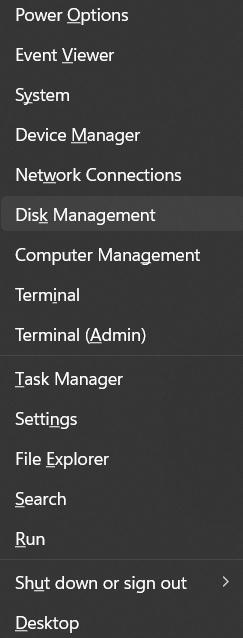 Disk Management