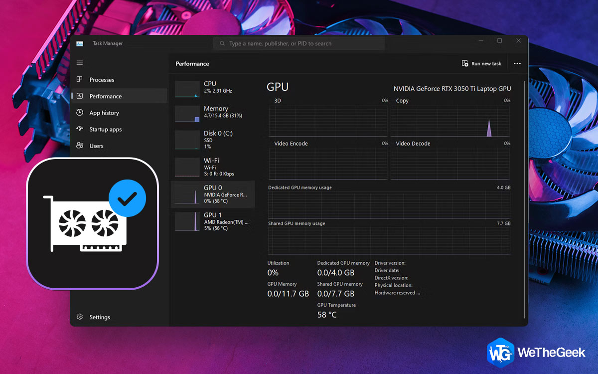 How To Check GPU Health In Windows 11