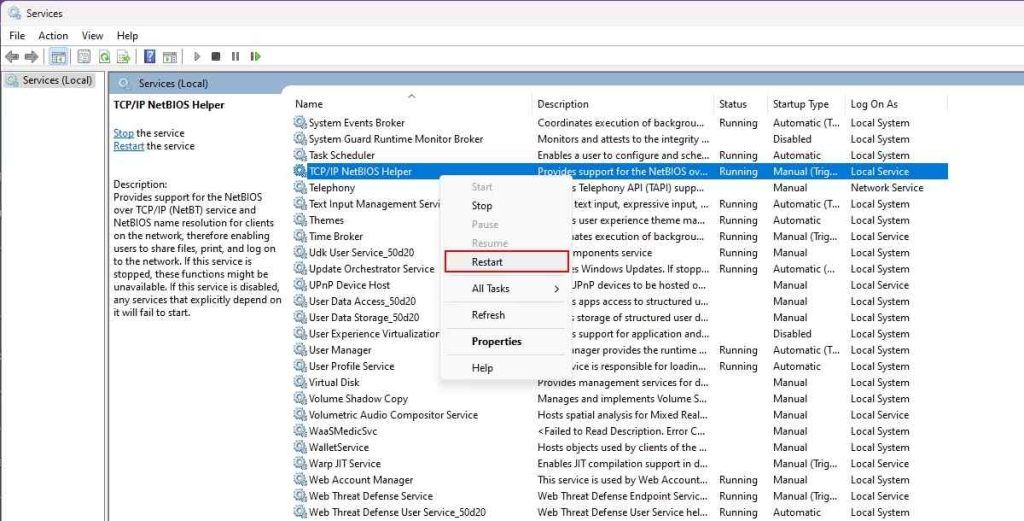 IP NetBIOS Helper