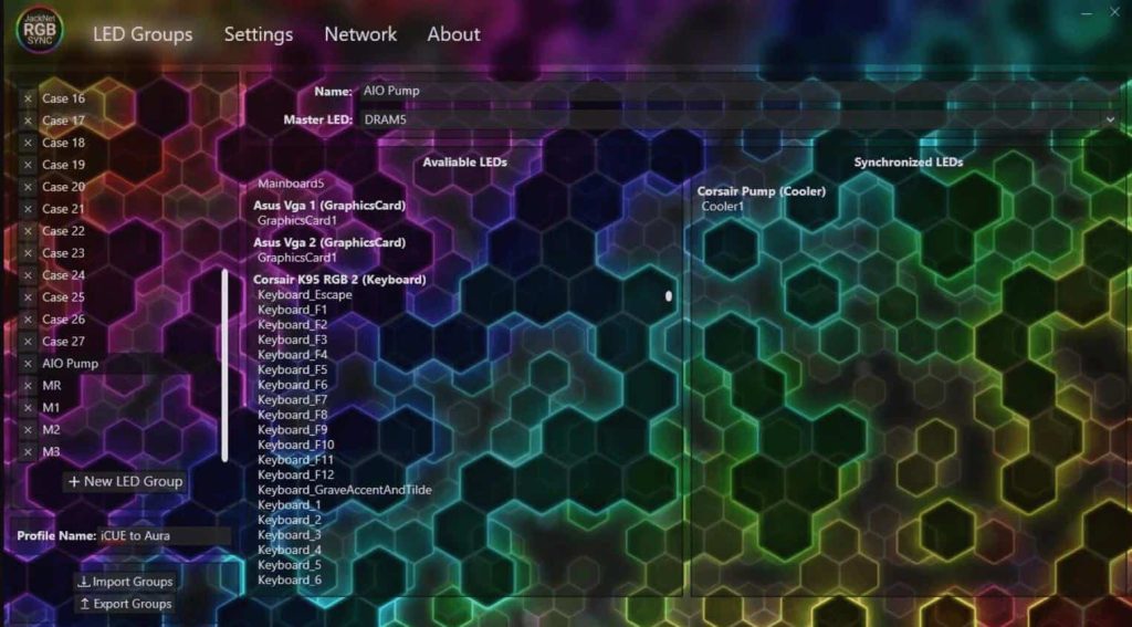 JackNet RGB Sync