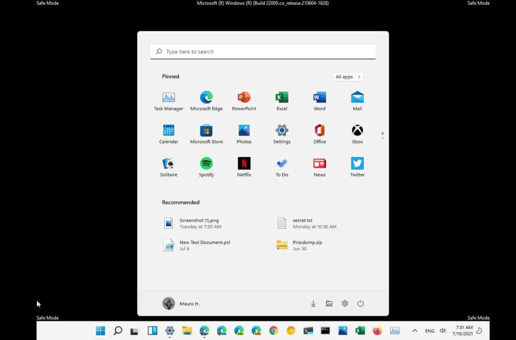 Launch DISM in Safe Mode