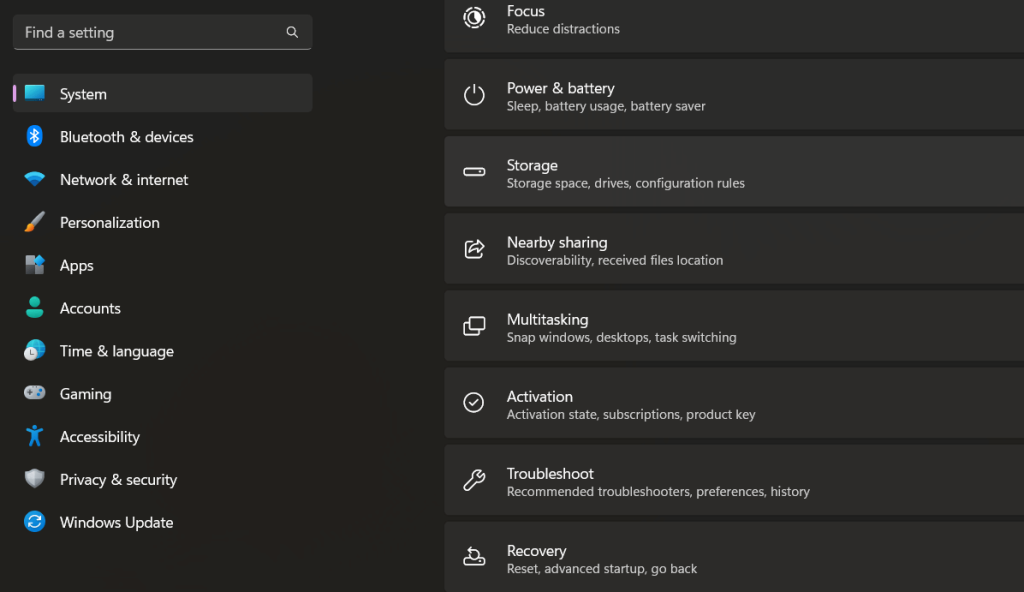 Open the Settings app