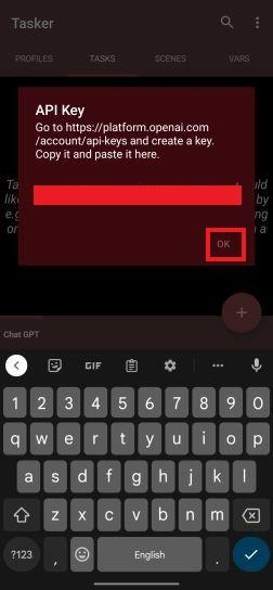 OpenAI API key