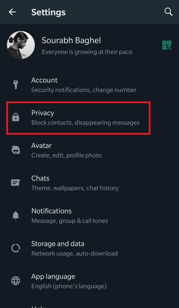 Privacy