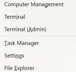 Select Terminal