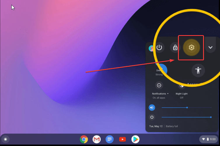 Settings icon