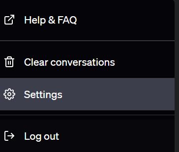 Settings