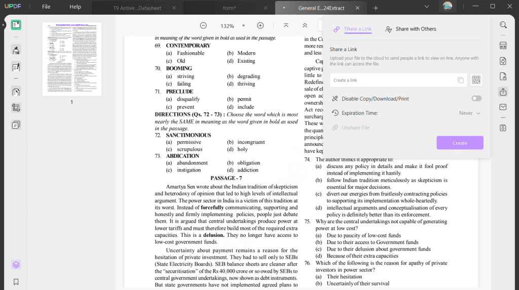 Share PDFs