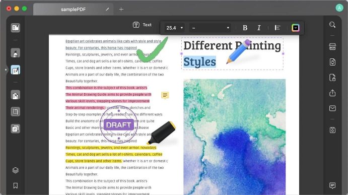 Streamlined PDF Editing