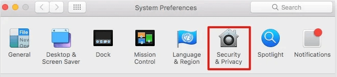 System Preferences