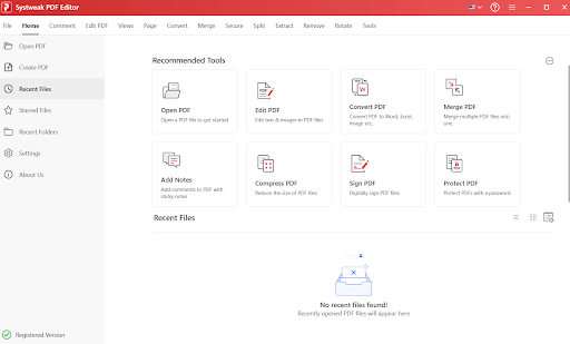 Systweak PDF Editor