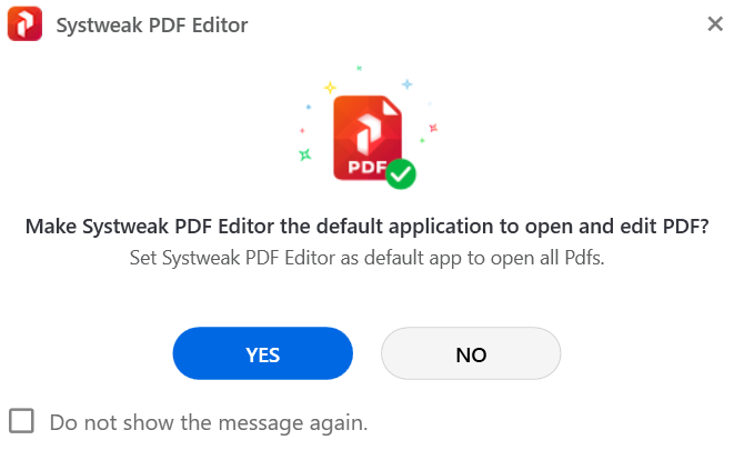 Systweak PDF Editor